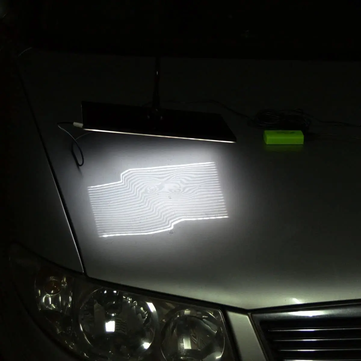 Strip Line Board Reflective Board Light Lamp Light LED Lamp LED Light for Dent Detection Hail Damage Repair with Ajustment Holde