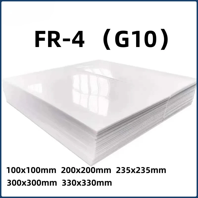 

All-size White FR4 3D printer Removable Platform Hot Heated Bed Fiber Glass Plate Polypropylene Build