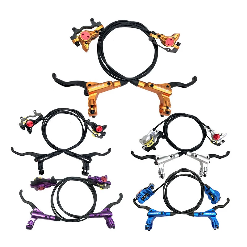 

BH875 CNC MTB Hydraulic Disc Brake System Road Folding Bike Brake Kit 1 Pair Bicycle Brake Aluminum HB875 620g Gua