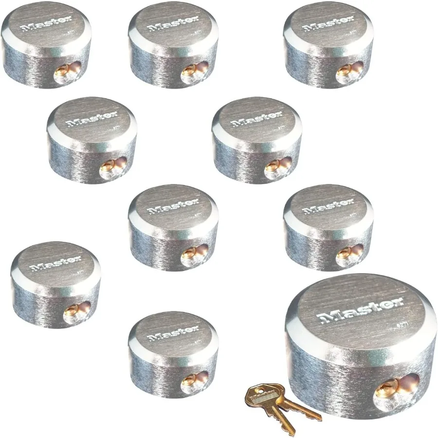 

Навесные замки со скрытой скобой серии Pro с одинаковыми ключами 6271NKA-10 и технологией BumpStop для приложений высокой безопасности в промышленности