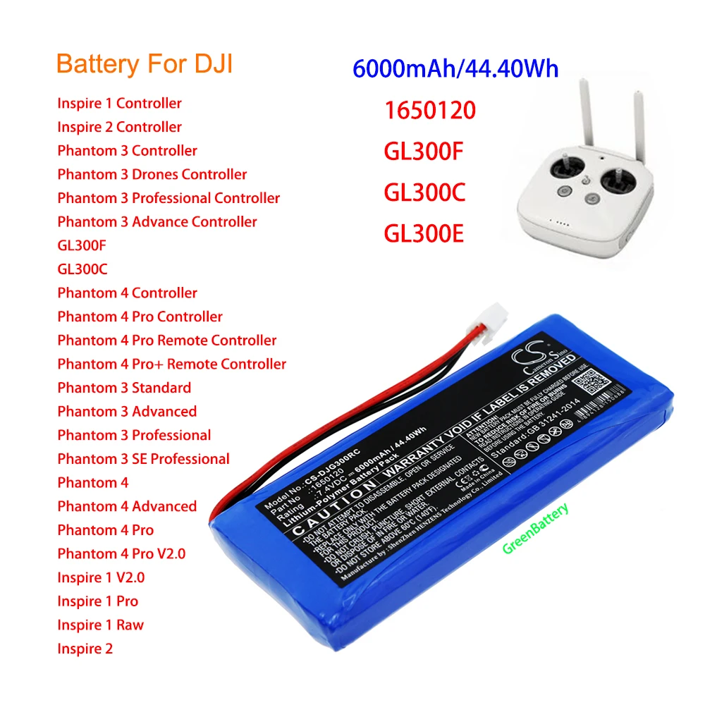 remote-controller-6000mah-battery-for-dji-phantom-3-professional-controller-advance-controller-gl300f-gl300c-phantom-4controller