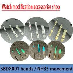 Seiko SBDX001 High-end Modified Needle NH35 Movement Large MM Batch of Flower Needle Fashion Wild Pointer