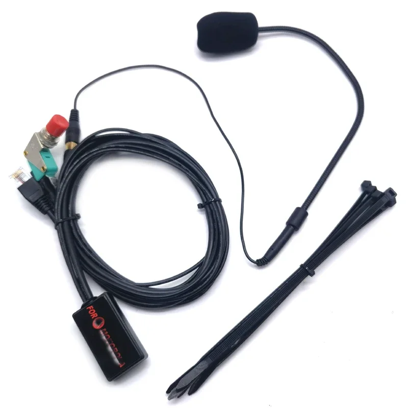 Finger PTT Mic 8-Pin Hands-free Microphone for Motorola GM300 GM338 GM950 GM3188 GM3688 CM140 CDM750 GM950 SM50 SM120 Car Radio