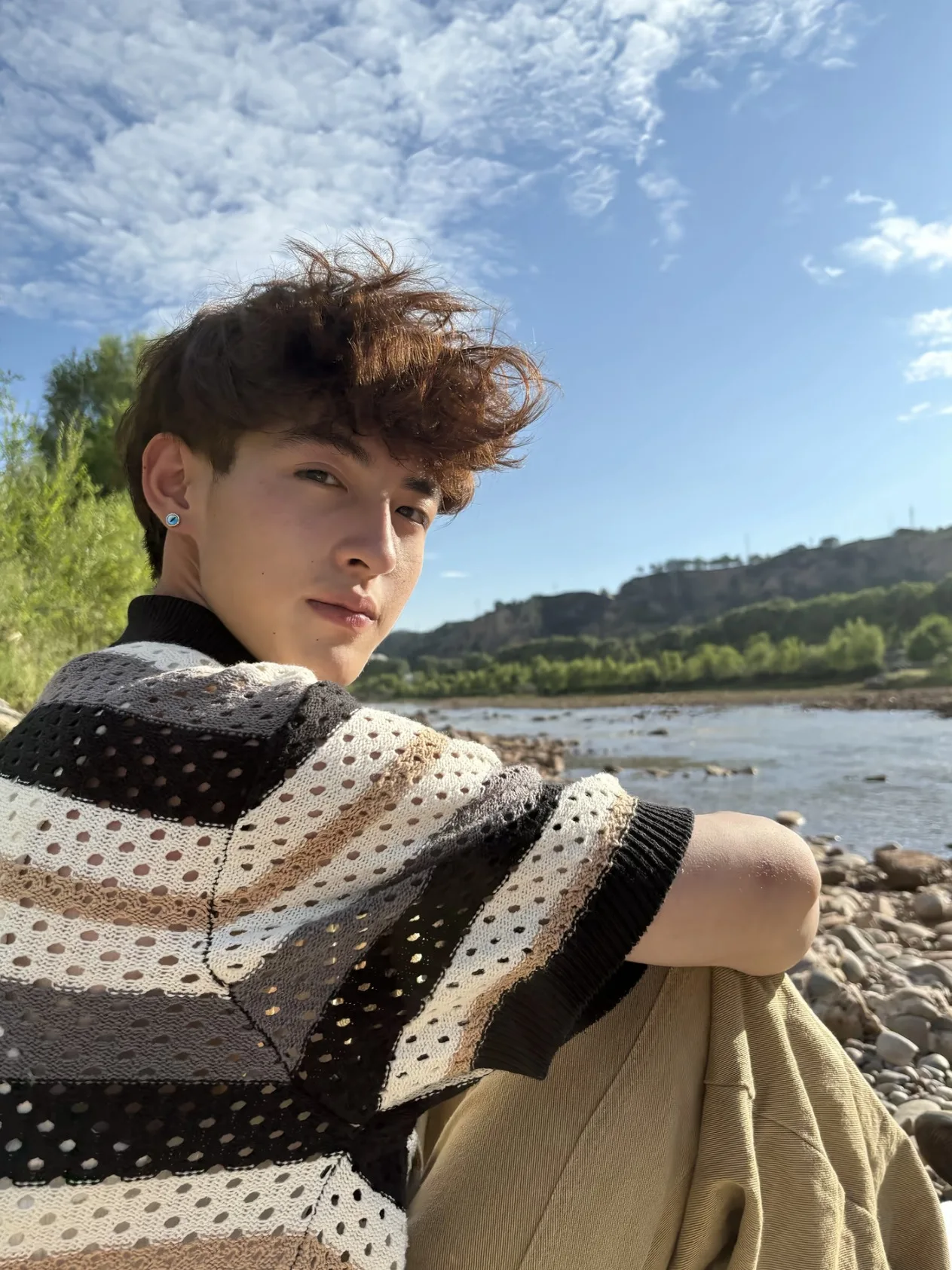 

American Sle Soft ort Sve Трикотажный irt Дышащий повседневный летний топ Fit oulder Balance из полиэфирного волокна Boy irt