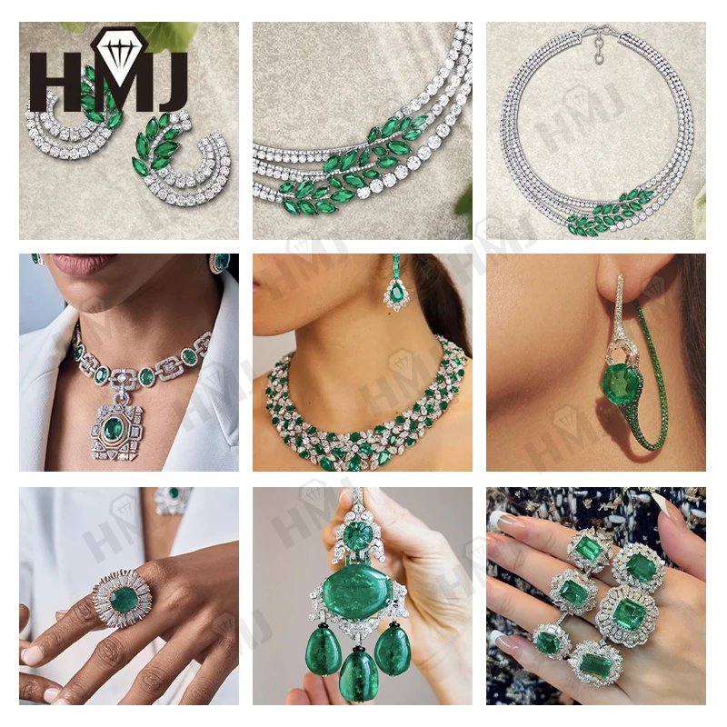 DIY Custom Jewelry Making18K/14K/10K/9K and S925 Silver Fine Jewelry with different gemstomes moissanite IGI lab diamond Jewelry view 3