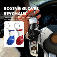 Universal Car Boxing Gloves Keychain 1 Pair Gifts Accessories For JAC RF8 M3 M4 X8 Plus A5 E10X QX T6 T8 Pro T9 J3 J2 S5