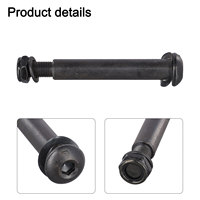 Exercise Bike Bolt Elliptical Bicycle Bolts Workout Equipment Fitness Accessories 12cm Black Repair Parts Tools Left/right