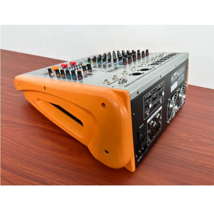 GT-6400 8/12CH MP3 تعمل بالطاقة جهاز مزج الصوت قوة 400 واط * 2CH/ 99DSP/1 مجموعة ستيريو/3 نطاقات EQ/48 فولت طاقة فانتوم/قطع منخفض #6