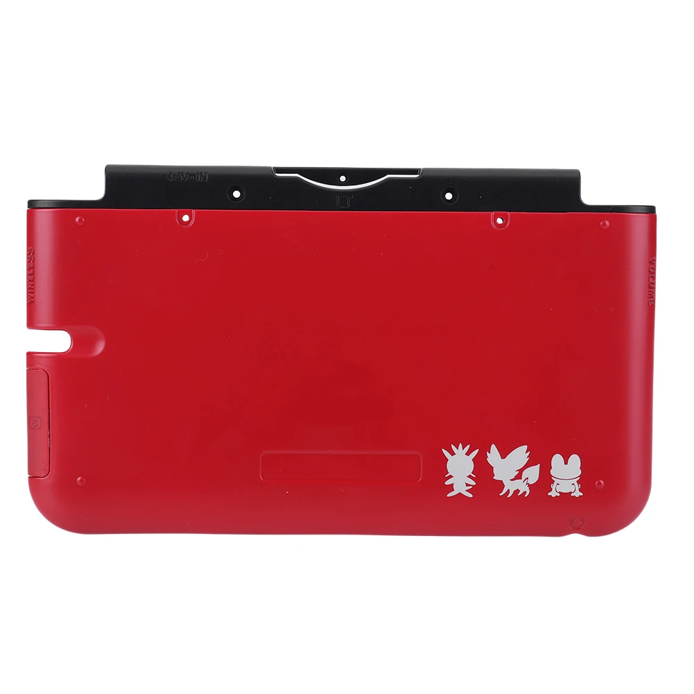 ل 3DS XL الجبهة والخلفية الإسكان شل غطاء غطاء البلاستيك الجبهة الخلفية غطاء الإسكان شل غطاء لنينتندو 3DS XL