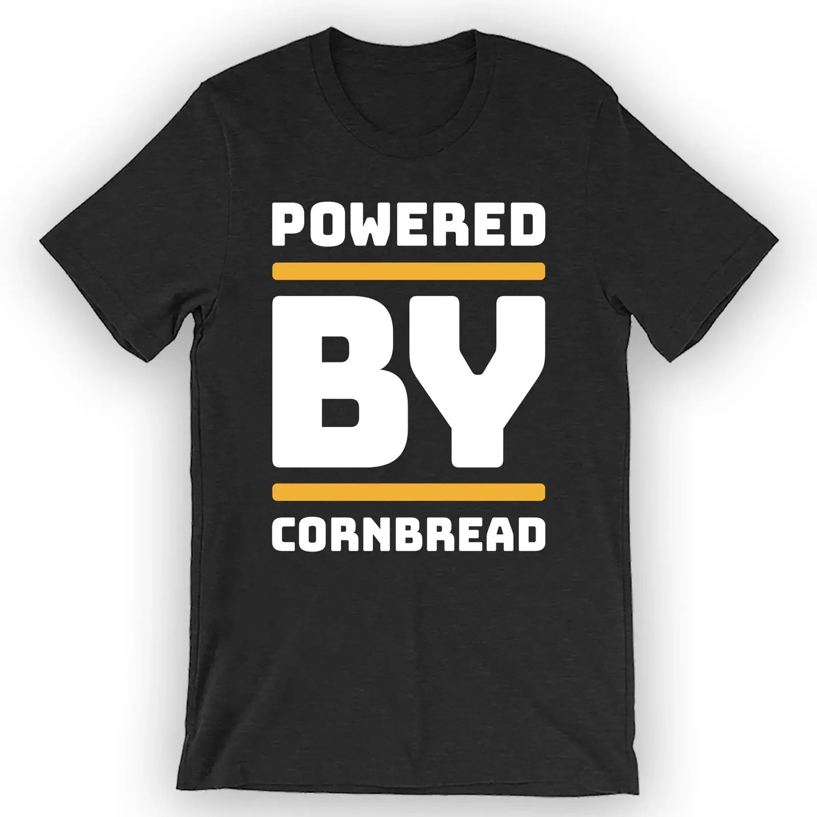 

Unisex Powered By Cornbread T-Shirt Cornbread Lover Gift