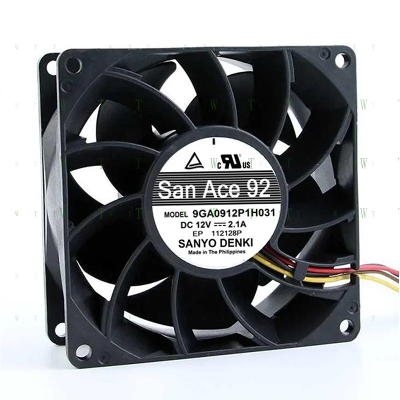

H 1 pcs for Sanyo 9GA0912P1H031 9CM 12V 2.1A 4-wire cooling fan