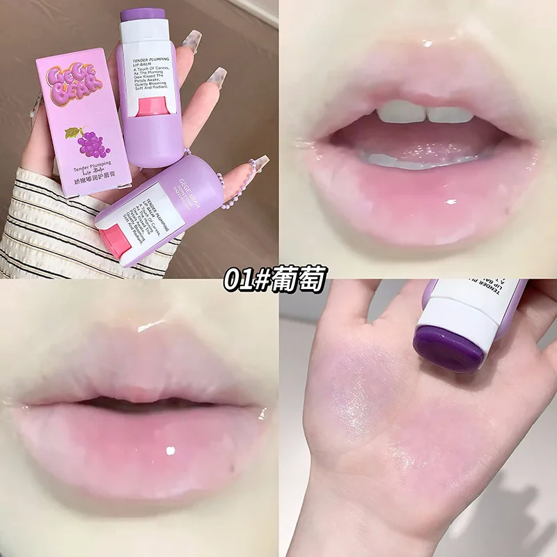 Lip Balm Hydrating Non Sticky Tender Plumping 3g Gentle Fine Line Smoother Daily Use Lightweight Everyday Portable