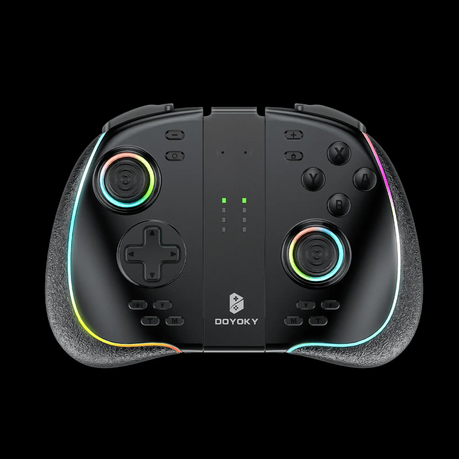 DOYOKY new Epoch Wireless Bluetooth Game Controller for Nintendo Switch/OLED with 180color RGB/Hall Effect Joystick/Turbo/6-Axis