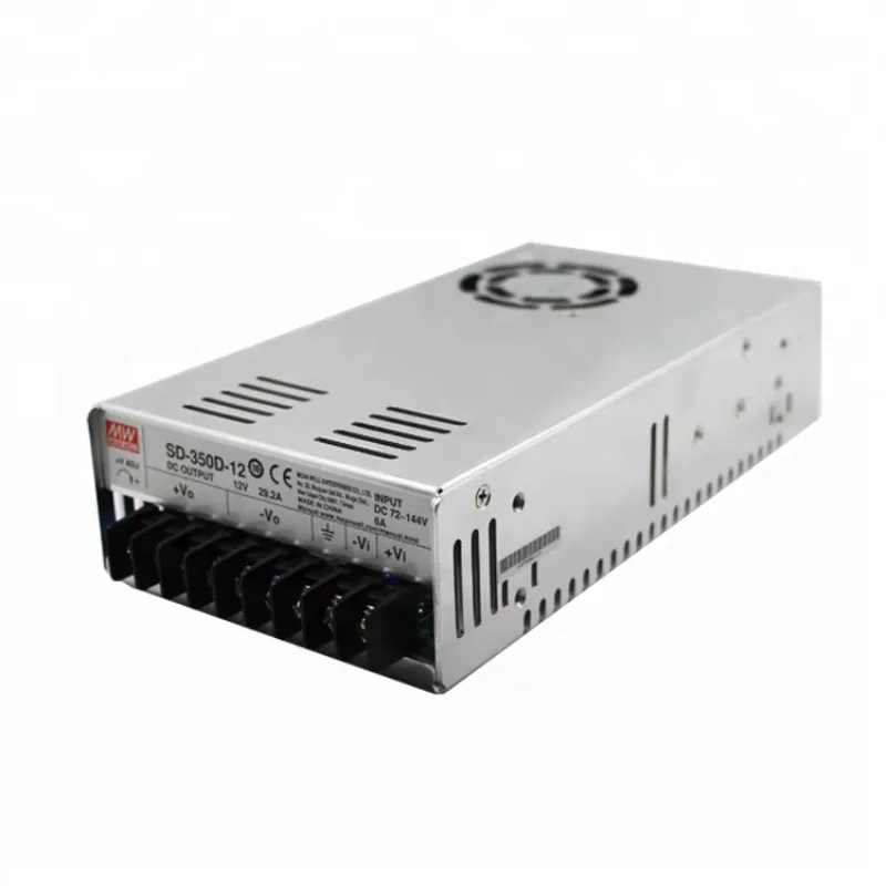Convertitore DC-DC da 110 V CC a 24 V CC SD-350D-24 Alimentatore Meanwell 350 W 24 V 14,6 A