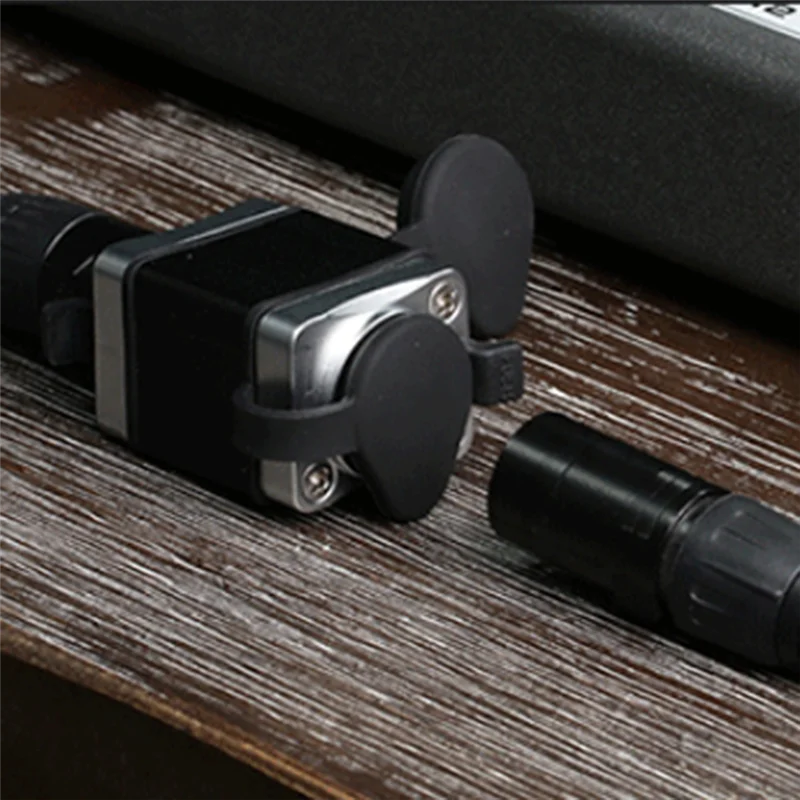 Acoplador de paso RJ45 de ABJF-1Pcs, adaptador de extensión Ethernet convertidor de acoplador recto hembra de red STP RJ45 CAT6