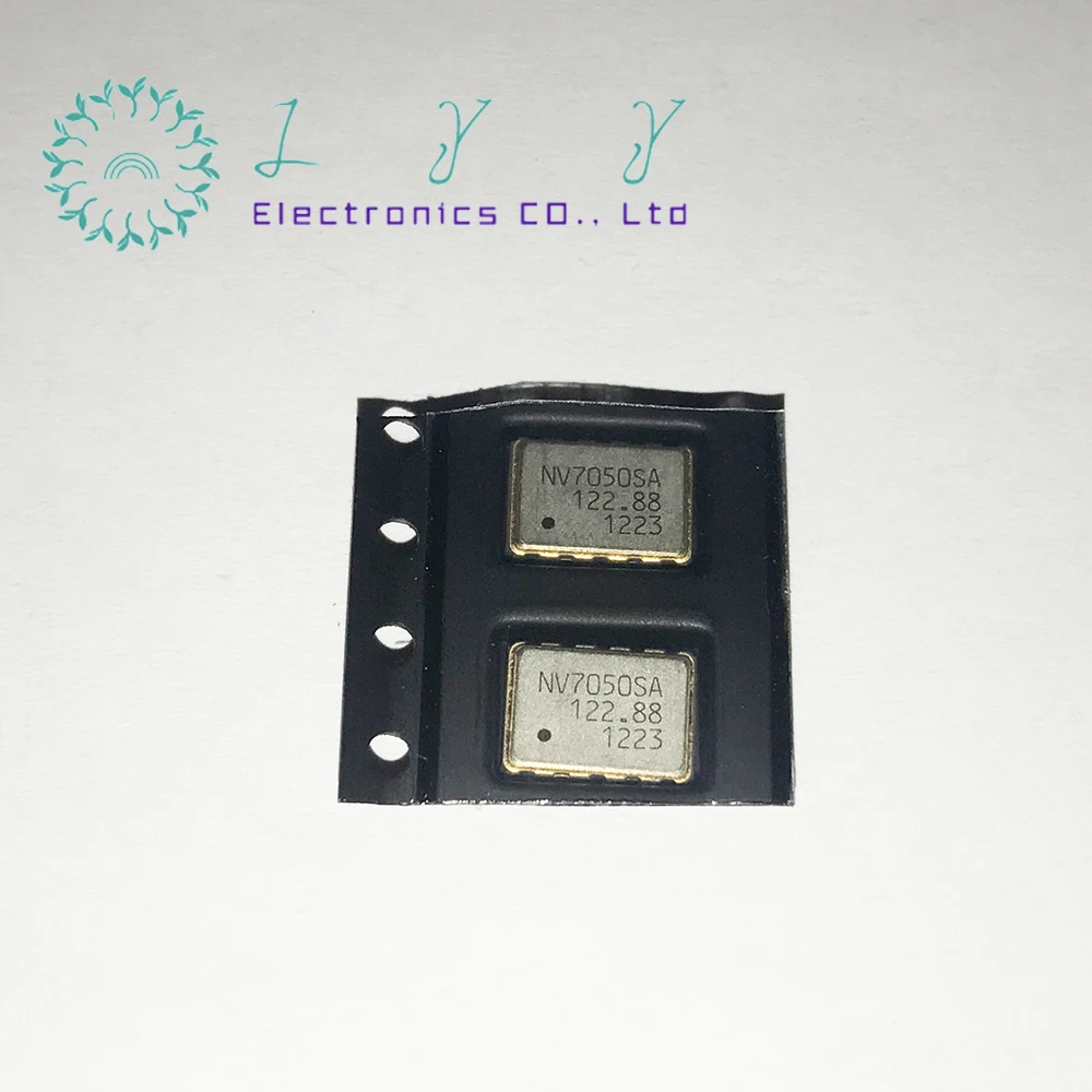 2Pcs/1lot  New NV7050SA 122.88M 122.88MHZ  70505070  voltage-controlled crystal vibration SMD-6