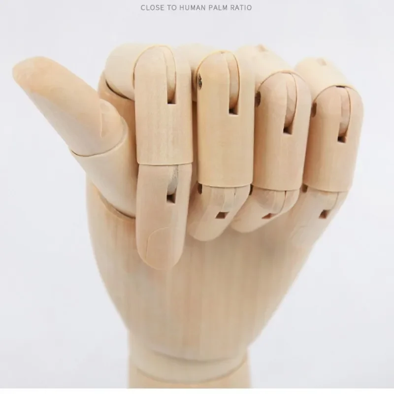 Figurines à main en bois, modèle de dessin à articulations rotatives, croquis, Mannequin miniature, décoration de bureau, maison, salle de bureau