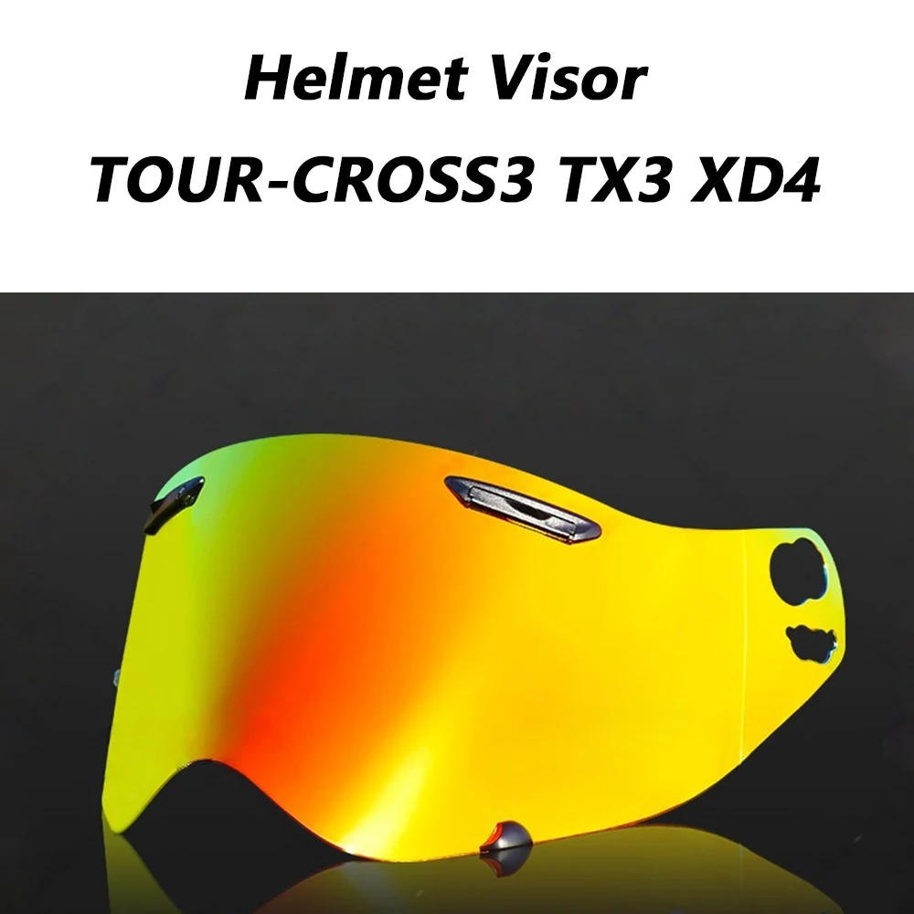 

Motorcycle Helmet Visor For TOUR-CROSS3 TX3 XD4 Replace Anti-UV Anti-Scratch WindShield Helmet Accessories Lens For Arai