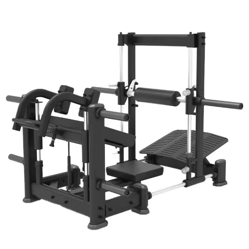

Steel Chest Hip Thrust Glute Bridge Machine Medium Loader Commercial Use Adjustable Gym Equipment
