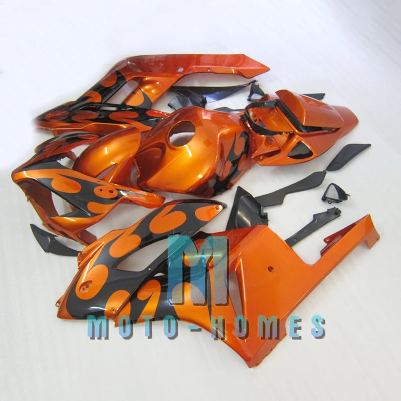 Free Custom Motorcycle Rebuild Fairing Kit For Honda CBR1000RR 2004 2005 CBR 1000RR 04 05 100% Injection Orange Fairings Set