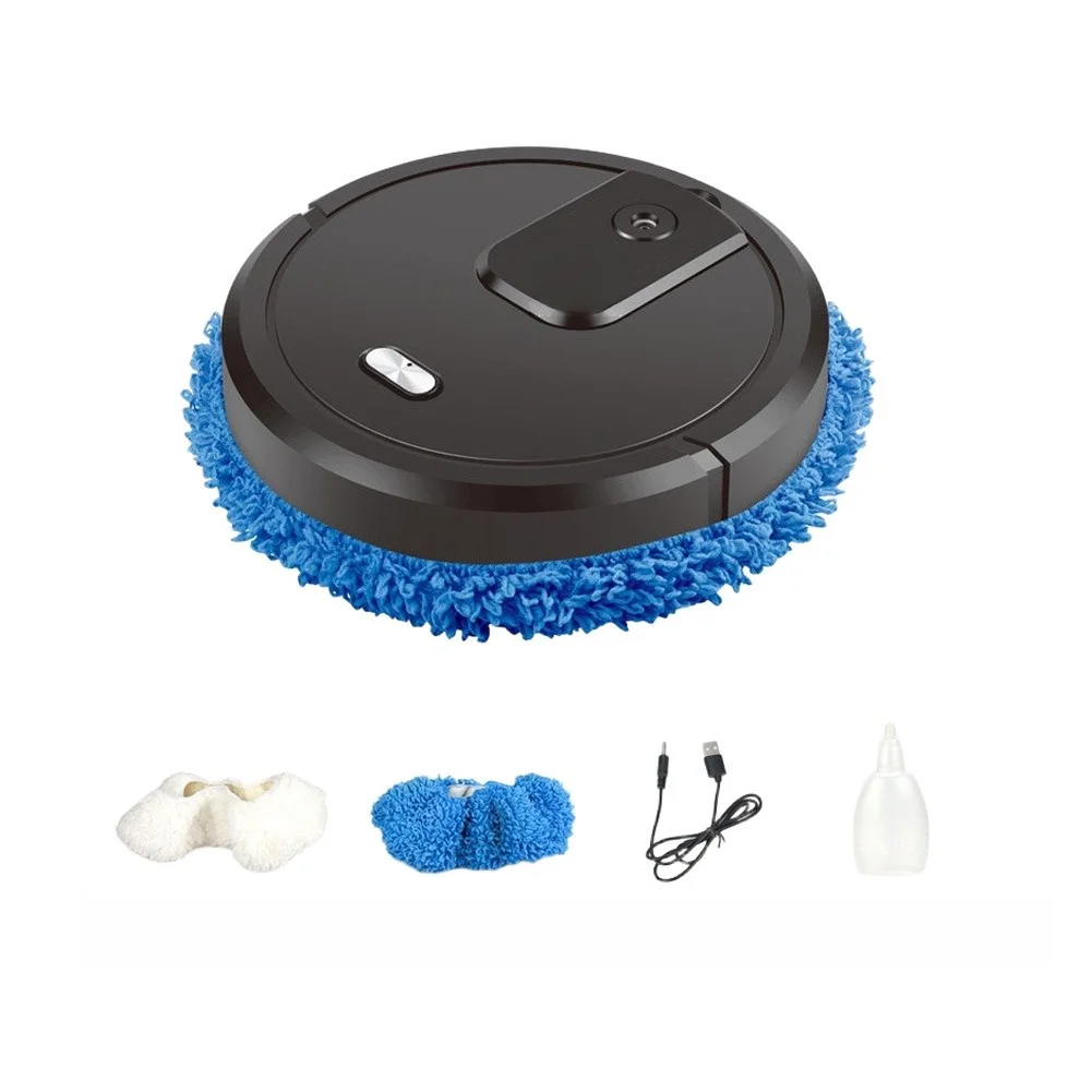 Robot Vacuum Cleaner with Dual Cleaning Modes Sweeping and Mopping Plus Humidifying Spray for Enhanced Floor Care