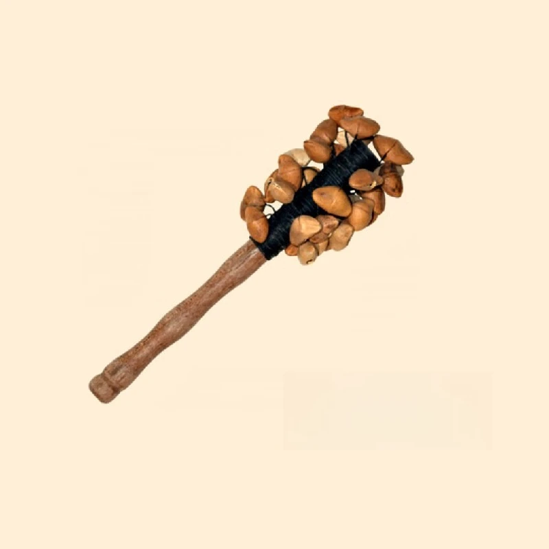 

Shell rattle African ethnic niche musical instrument plant fruit bracelet anklet
