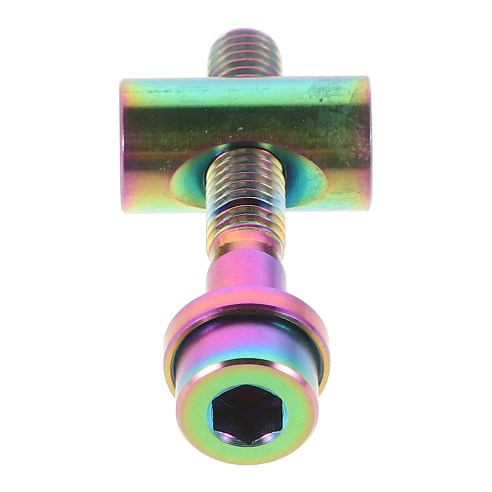 

Titanium Alloy Bicycle Seat Post Screws Durable Lightweight High Strength Seatpost Bolts For Road Mountain Bike Scooter