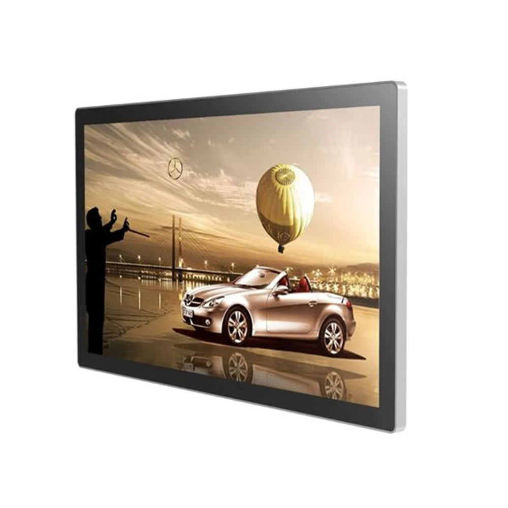 Indoor 55 Inch Ultra Slim Small Bezel Lcd Advertising Digital Signage