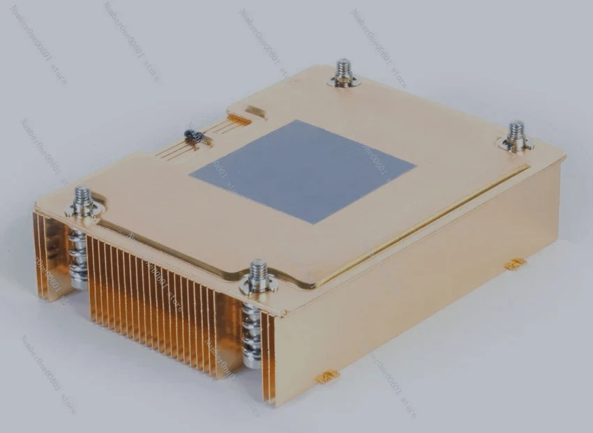 

Серверный радиатор VC Board 1U из чистой меди Itx, ультратонкий корпусный вентилятор A46