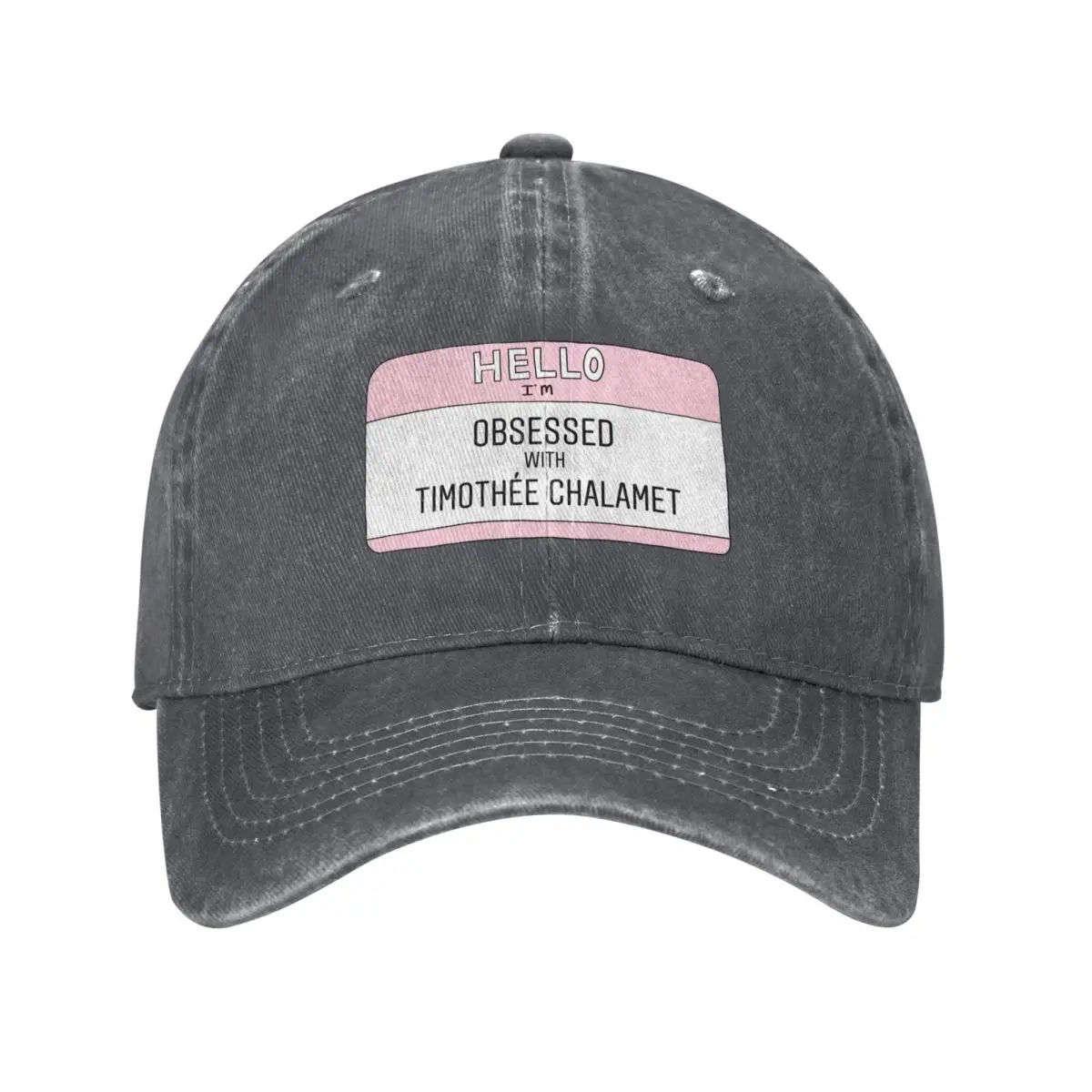 

Timothée Chalamet Name Tag Baseball Cap Hood Dropshipping Hat Baseball Cap Baseball For Men Women's