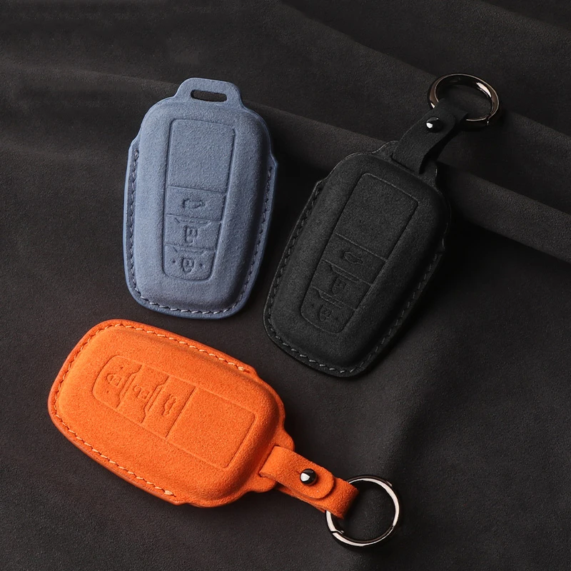 1Pcs Suede Car Key …