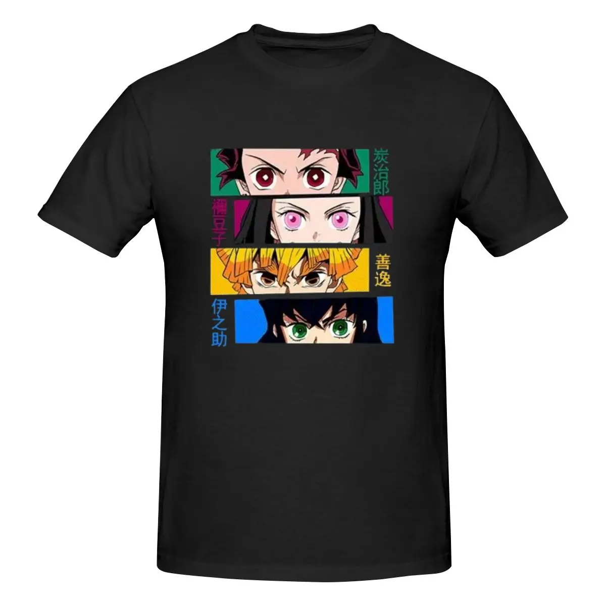 

Demon Slayer Kimetsu No Yaiba Luxury T Shirts for Men Summer Print Shirt Cotton High Quality Clothing Streetwear S-6XL