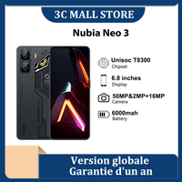 Global Version Nubia Neo 3 5G Mobile Phone 6000mAh long-lasting battery 6.8 FHD+ Hole 120Hz 1000 nit Luminance 50M NFC