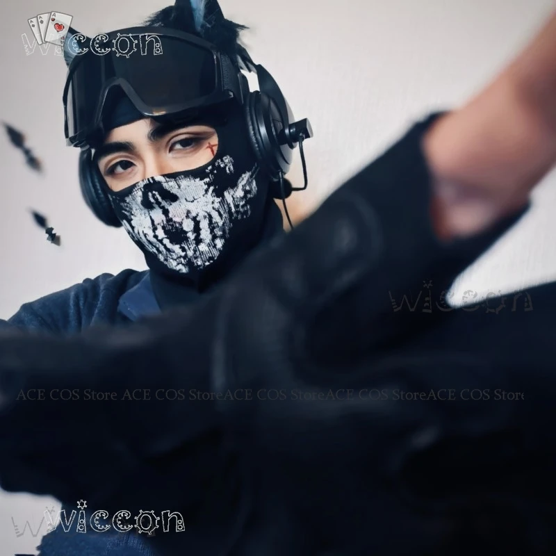 

Карнавальные костюмы для взрослых Call Keegan Of Duty Ghosts, маска для косплея, закрывающая лицо, стильный реквизит в маске, Хэллоуин