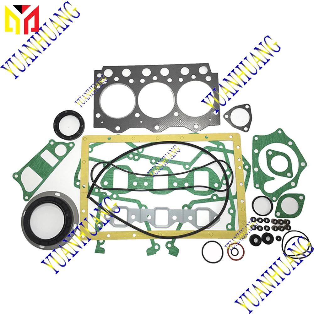 3D95 Overhaul Gasket Kit for Komatsu 3D95 3D95S-W-1 PC50-UU PC40-6 Excavators Engine