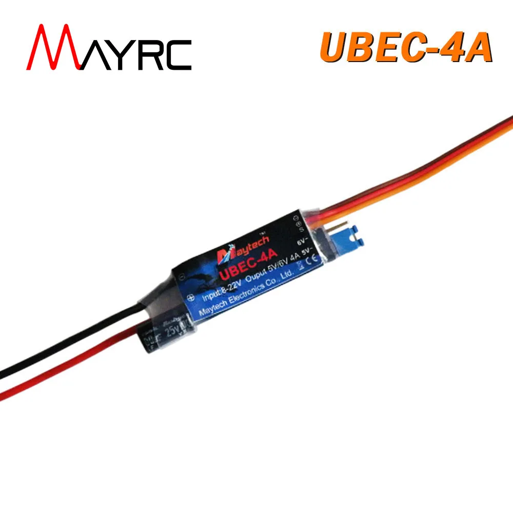 

MAYRC 4A 5A 6A 20A UBEC бесщеточный ESC для рыбалки лодки водных видов спорта самолета Flipsky DIY Фристайл дроны электронные доски Biplanes