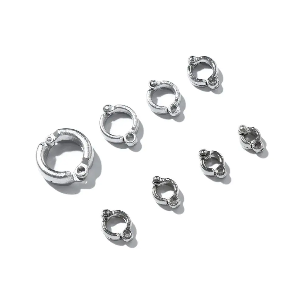 금속 탈출 방지 훈련 활동용 비둘기 탈출 방지 용품 앵무새 발 링 새 다리 링 새 목줄 액세서리