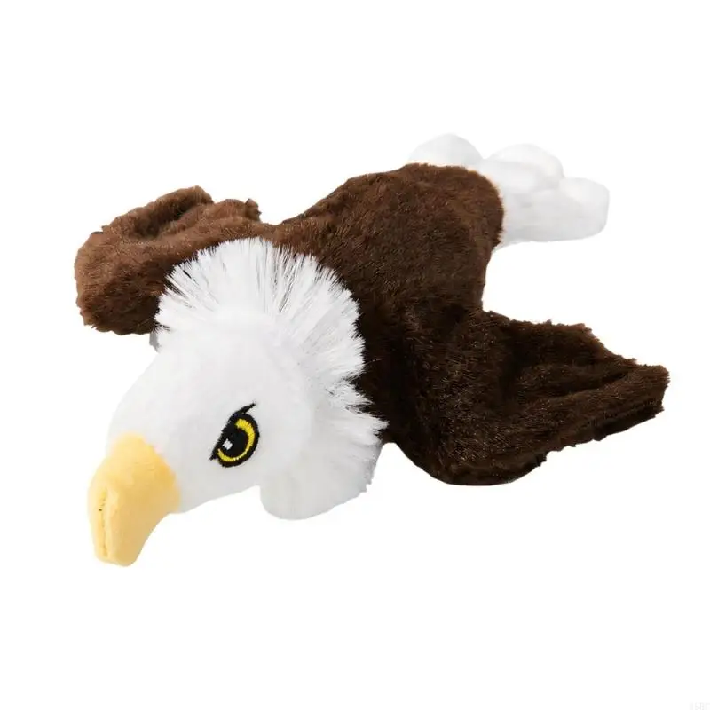  Dog Toy with Electric Motion Unit, Soft Fabric Character Pet Toy Flapping Bird Interactively Cats Toy for Indoor Daily Use