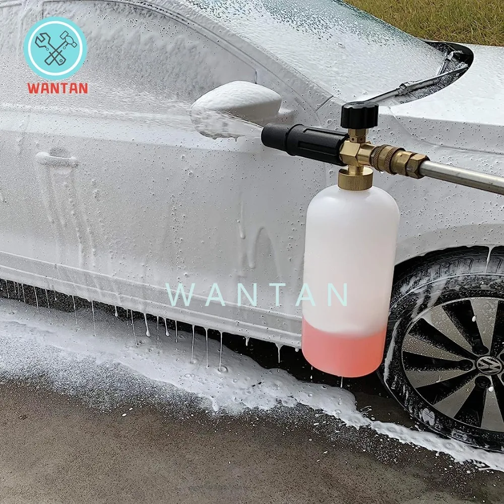 Hochdruck reiniger Zubehör für Hochdruck reiniger Schnees chaum Lanze Auto wasch schaum Blaster Kanonen sprüher