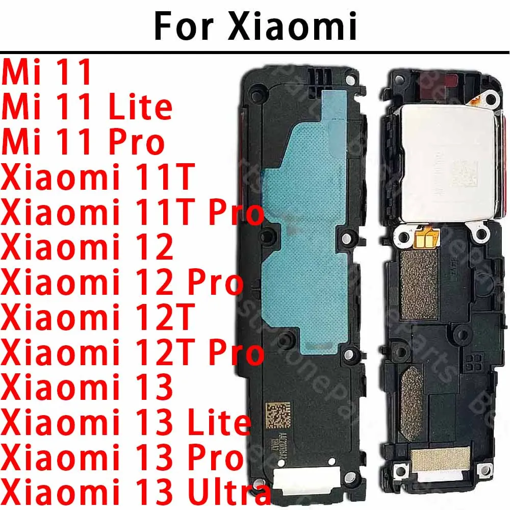 Loudspeaker For Xiaomi Mi 11 12 13 11T 12T Pro Lite Ultra Mi11 Mi11T Mi12 Mi12T Mi13Pro Loud Speaker Buzzer Ringer Sound Module