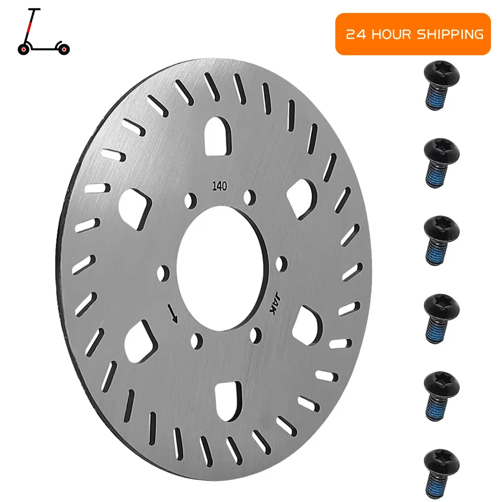 140mm Brake Disc 6 Hole with Screws For Segway Ninebot GT1/GT2 Super Powerful Electric Scooter Repairs Accessories