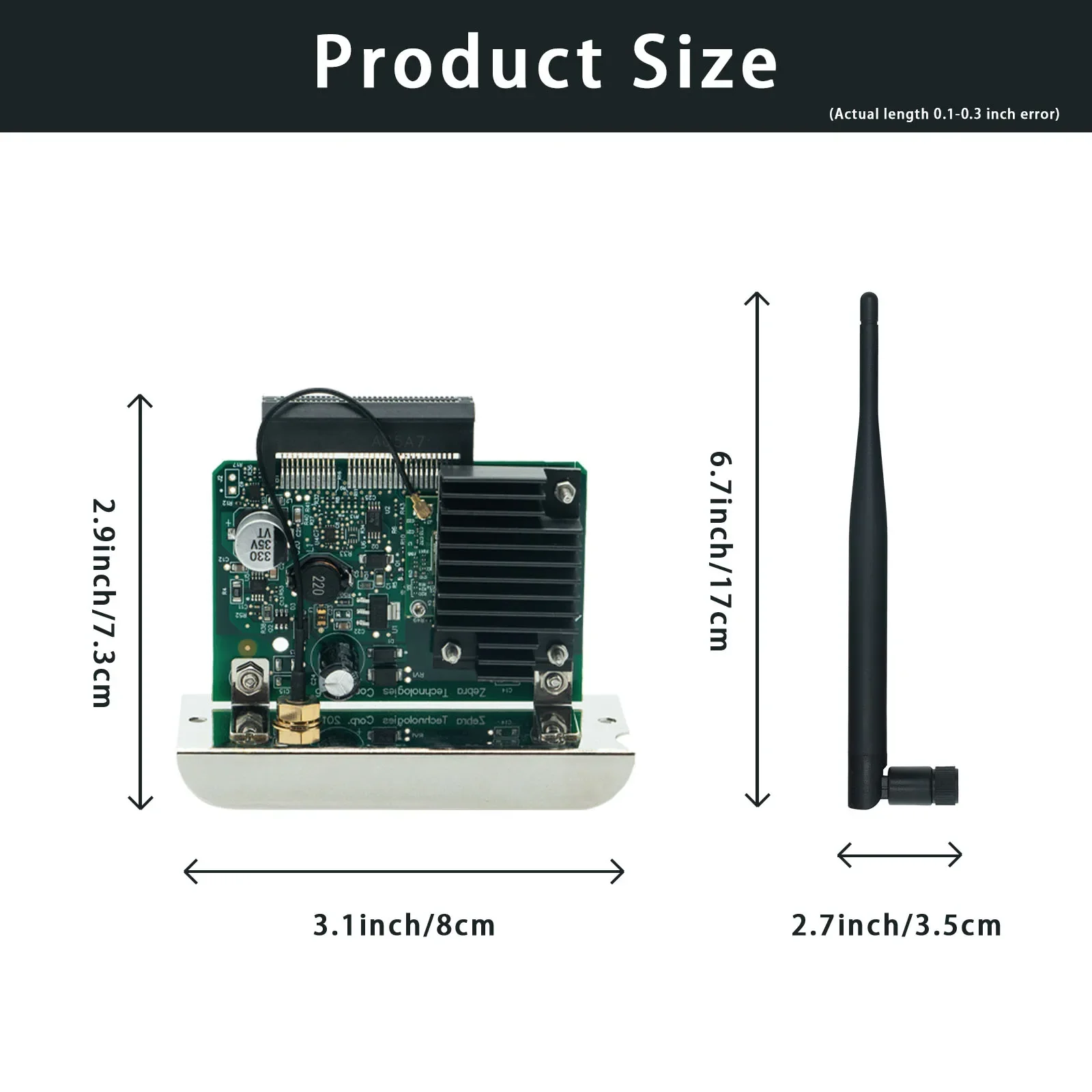 П 1083320 -037C Беспроводная сетевая карта Ethernet для принтера этикеток ZT510 ZT600 ZT610 ZT411 ZT421 WIFI