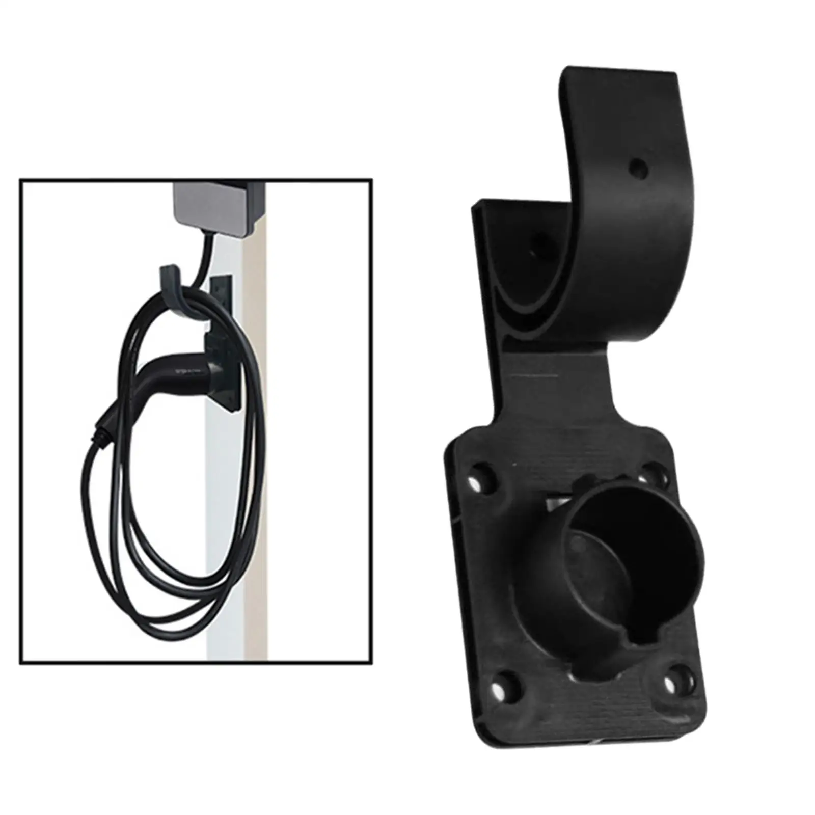 Professional EV Charger Holder Wall Mount Charging Cable Organizer Fit for Electric Auto