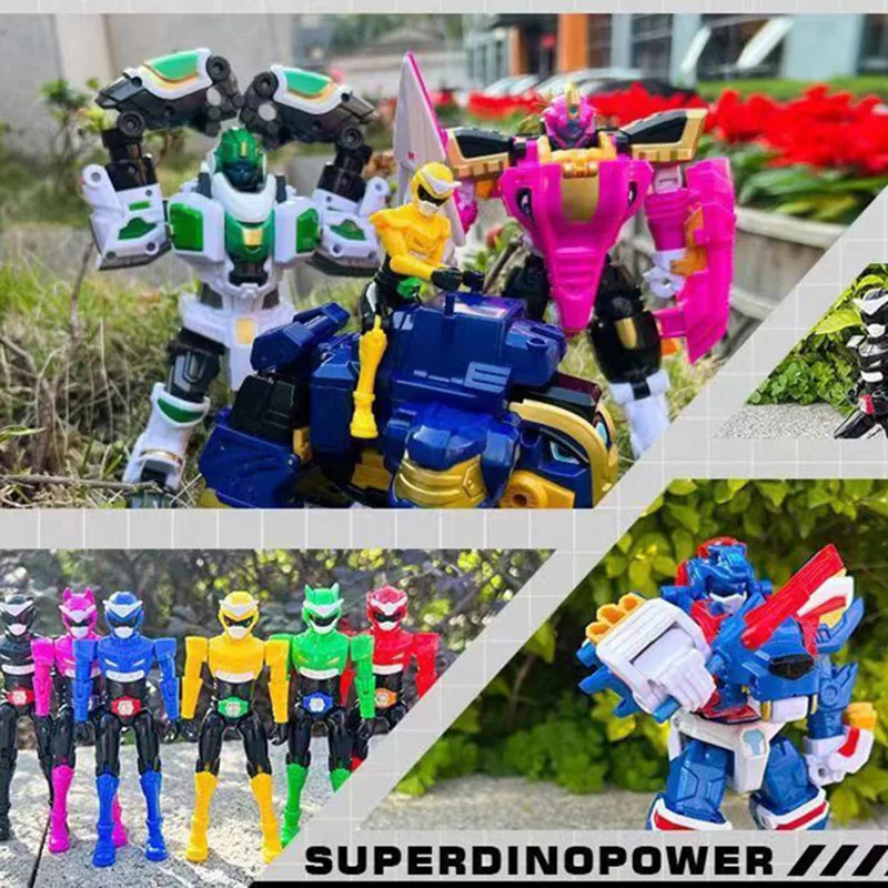 2022 New Mini Force Transformation Robot Animal Form Model Miniforce Deformation Action Figure Korean TV DIY Toys For Boy Gift