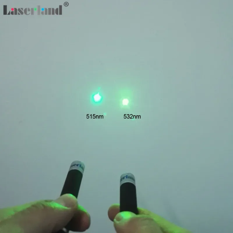 Grass Green 510nm Laser Pointer Pen Class 515nm 520nm