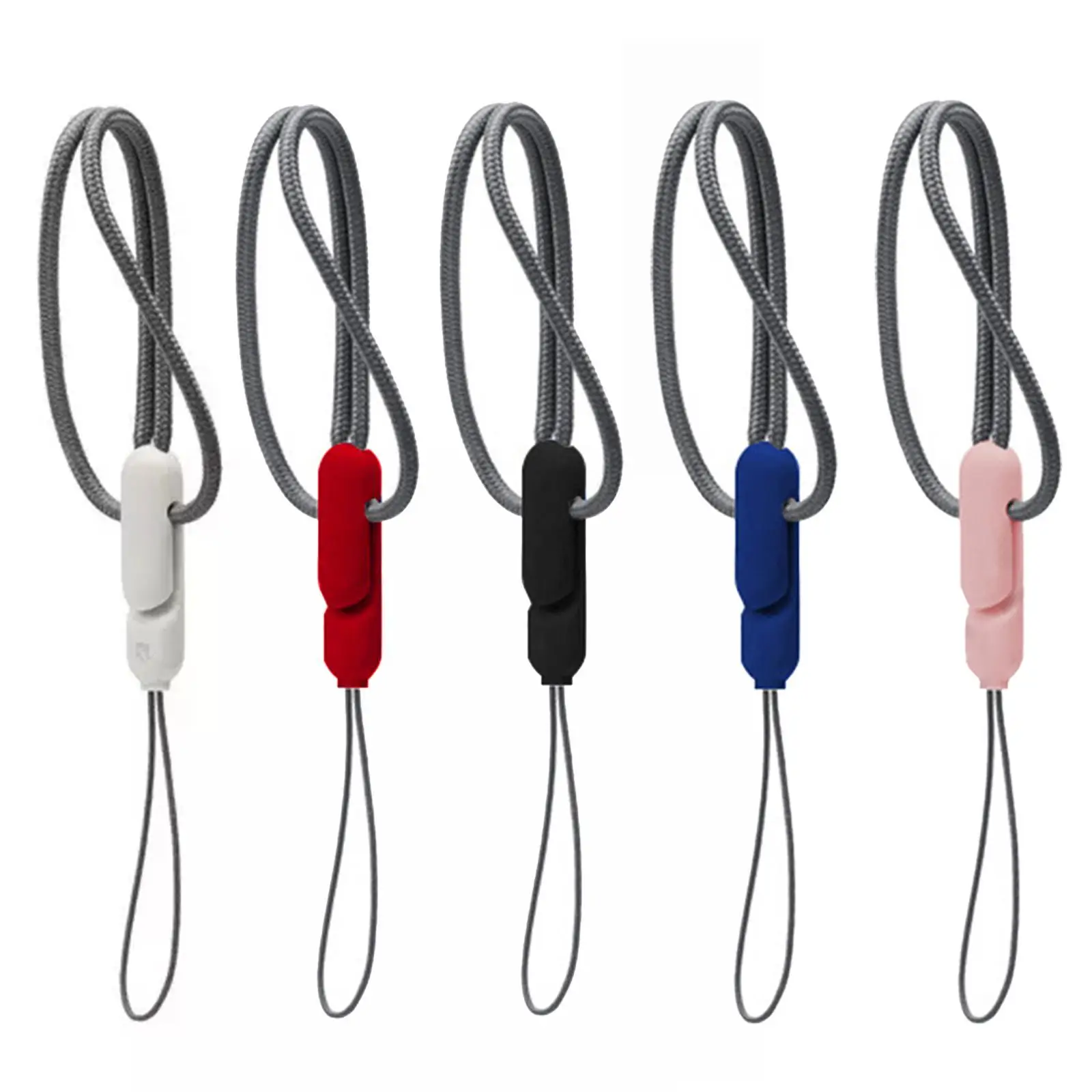 Anti-lost Rope For Earphone Power Bank Lanyard Portable Nylon Strap For Apple Airpods Pro 2 Braided Rope Accessories