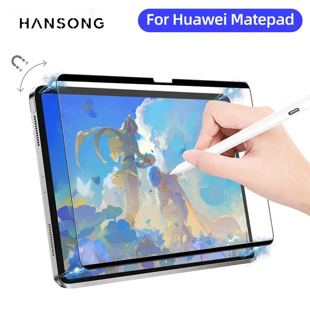 

For Huawei Matepad 11.5/Air 11.5 Magnetic Paper Feel Film For Huawei HonorX8 Pro / X9 11.5 inch Matepad 11.5S 11/SE 11 Film