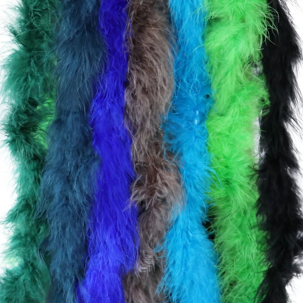 Ribete de Plumas de Marabú Nat - Feather Trim Marabou reseña y precio