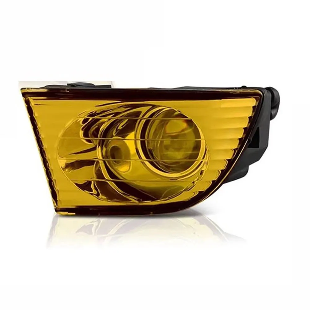 Auto Headlight Assembly Projector Fog Lights For Adverse Weather Driving Sleek Design Style Robust Abs Material