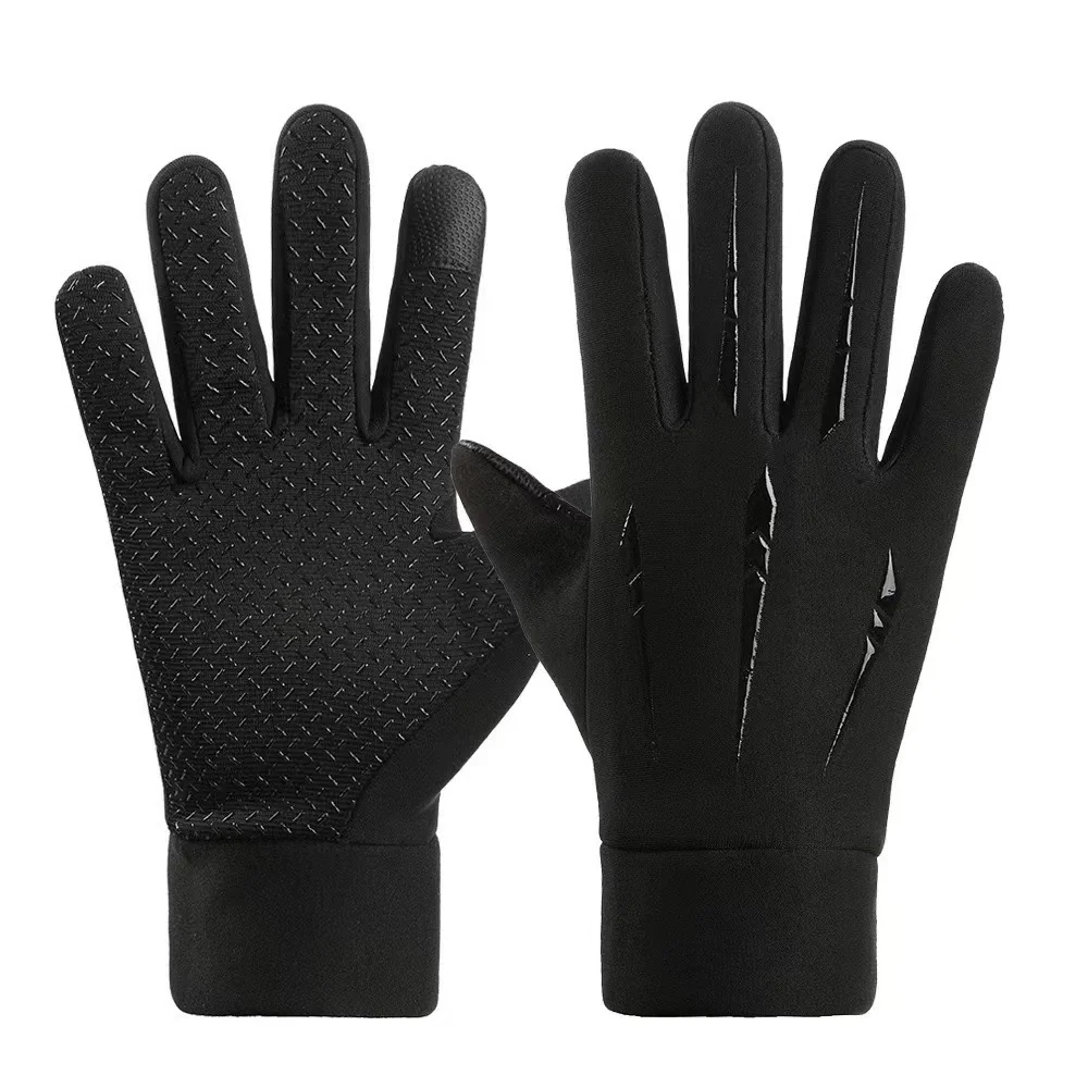 AliExpress GAFASTWO Warm Gloves for Men Motorcycle Winter Windproof Gloves Water-Repellent Cycling Takeaway Touch Screen Fishing Non-slip Gloves